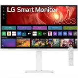 Монитор LG 31.5" 32U850SA-W белый IPS LED 5ms 16:9 HDMI M/M Cam матовая HAS Piv 1000:1 400cd 178гр/178гр 3840x2160 60Hz 4K USB 7.7кг