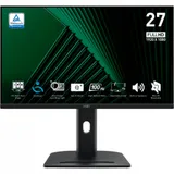 Монитор MSI PRO MP275PG 27" 16:9 FHD(1920x1080), IPS Flat, 1ms(MPRT), 1300:1, 100M:1, 300nits, 178/178, HDMI 1.4b, DP 1.2a, VGA, Speaker, Tilt, Swivel, Height, Pivot, 100HZ, Black, 1y war-ty