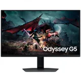 Игровой монитор Odyssey G5 27" SAMSUNG LS27DG500EIXCI IPS 2560x1440 QHD 180GHz 1мс 350кд/м2 1000:1 1xHDMI 1xDP 178°(Г)/178°(В), Регулируемая по высоте подставка 120мм, Поворот Экрана, Черный с Подсв