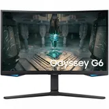 Монитор, Samsung, Odyssey G6 Smart LS27BG650EIXCI, 27”, 2560x1440, IPS, 165 Гц, DP (v1.2), HDMI (v2.0), 350 кд/м, 1000:1, 1мс, Регулировка высоты/ наклона/ вращения/ поворота, 178/178, 16:9, Черный