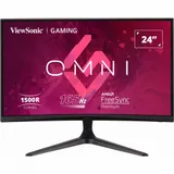 Монитор 23.6" ViewSonic VX2418C, VA, 1920x1080@165Hz, 250кд/м2,3000:1, 1ms, Black