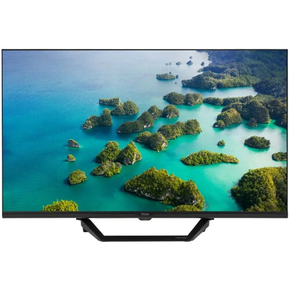 Телевизор QLED/ Телевизор QLED Haier 32" Smart TV S2 Pro Frameless черный FULL HD 60Hz DVB-T DVB-T2 DVB-C DVB-S DVB-S2 USB WiFi Smart TV (RUS)