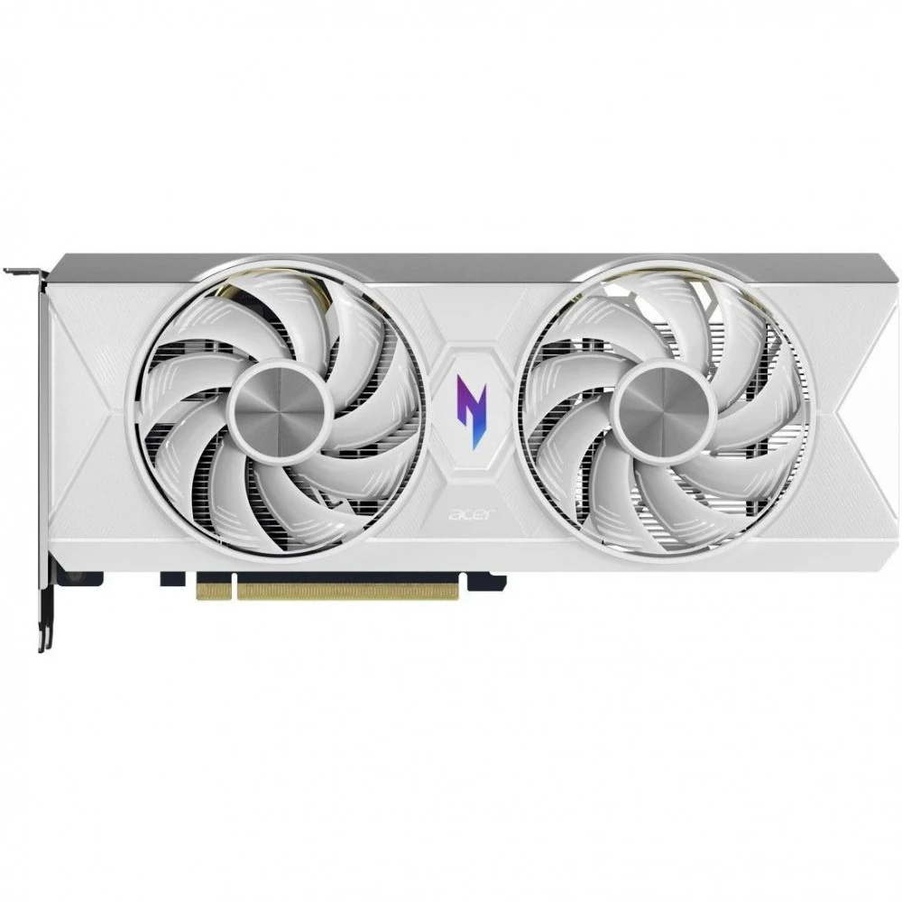 Видеокарта Acer RX9060XT NITRO WHITE OC 8GB GDDR6 128bit 2xDP HDMI 2FAN RTL