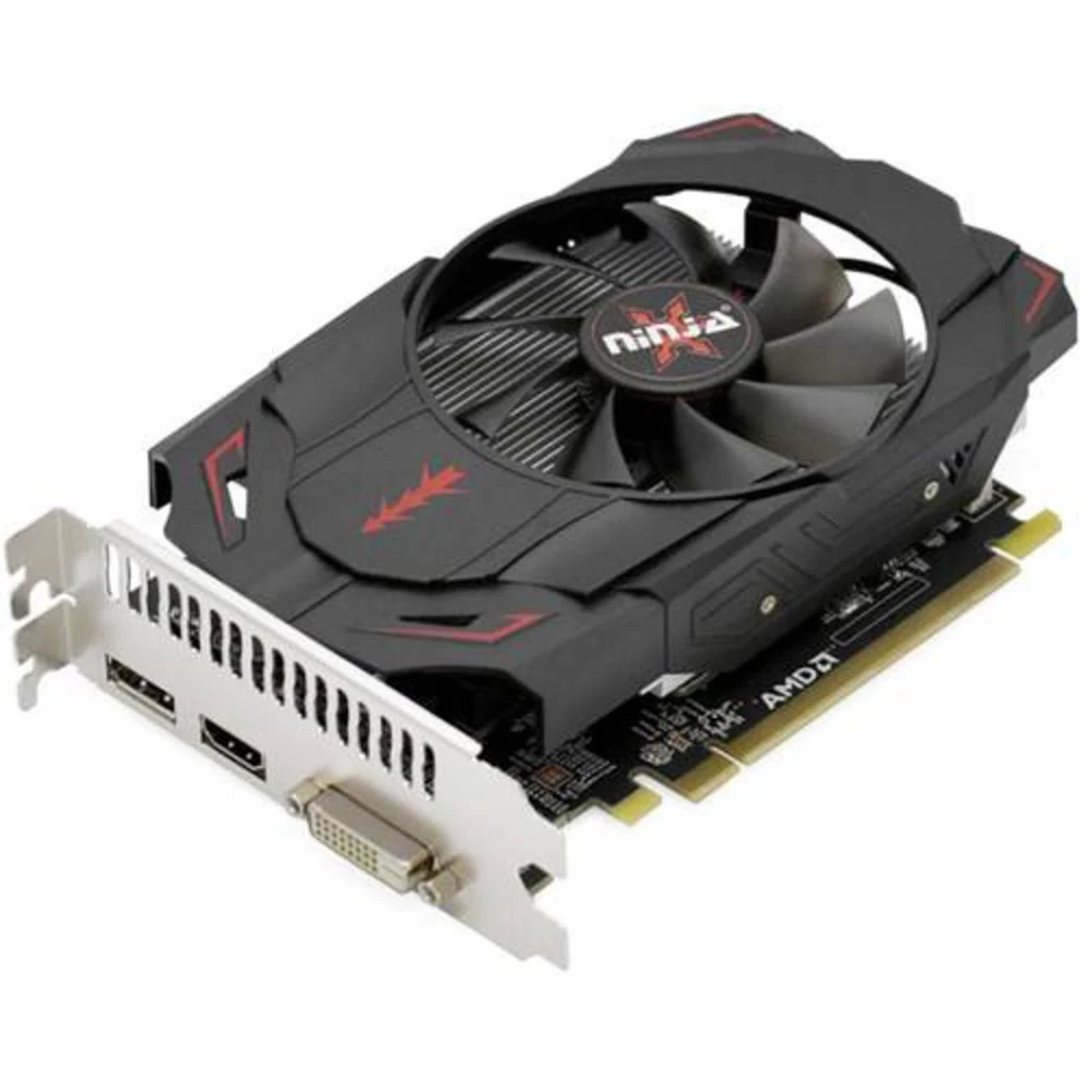 Видеокарта Ninja (Sinotex) Ninja Radeon RX 550 (512SP) 2GB GDDR5 128BIT DVI HDMI DP (AKRX55025F) RTL {25}
