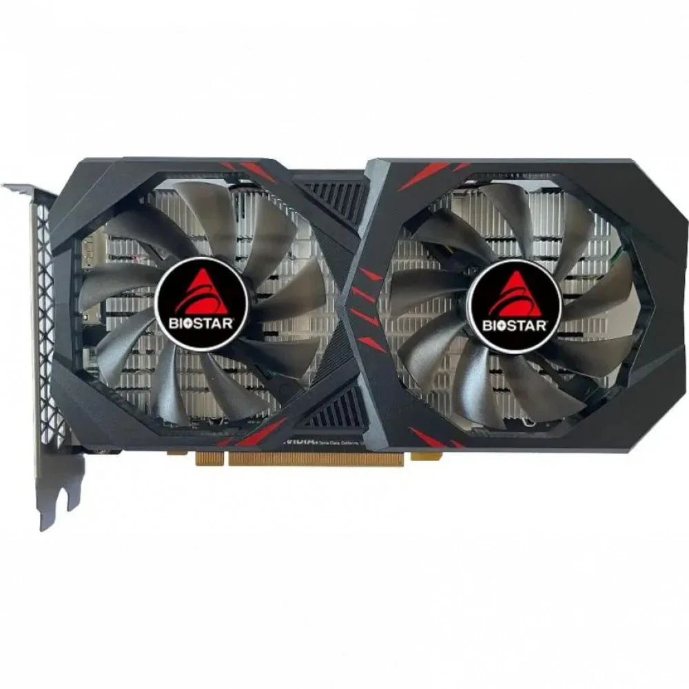 Видеокарта Biostar PCI-E VN1666TF69 NVIDIA GeForce GTX 1660TI 6Gb 192bit GDDR6 1500/12000 DVIx1 HDMIx1 DPx1 HDCP Ret [VN1666TF69]