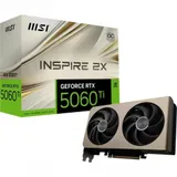 Видеокарта MSI PCI-E 5.0 RTX 5060 Ti 8G INSPIRE 2X NVIDIA GeForce RTX 5060TI 8Gb 128bit GDDR7 2602/28000 HDMIx1 DPx3 HDCP Ret