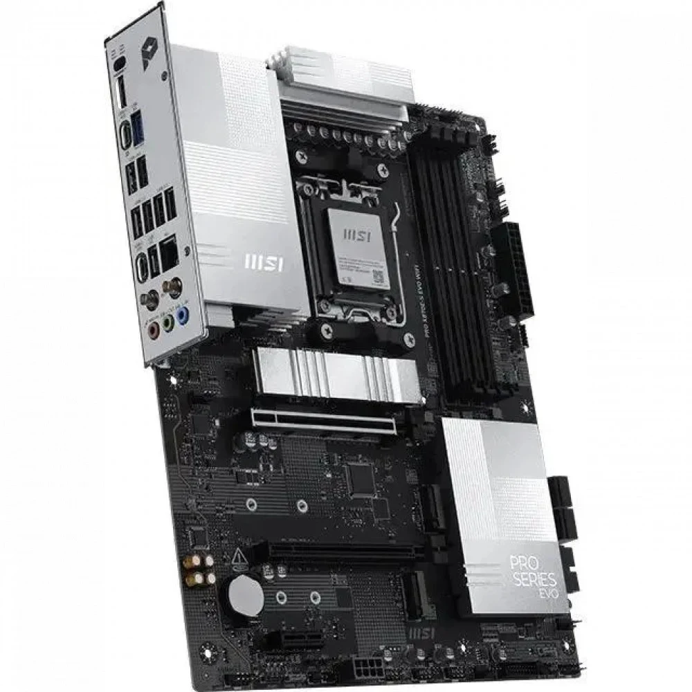 Материнская плата MSI PRO X870E-S EVO WIFI Socket AM5 AMD X870E 4xDDR5 ATX AC`97 8ch(7.1) 5Gigabit RAID+HDMI