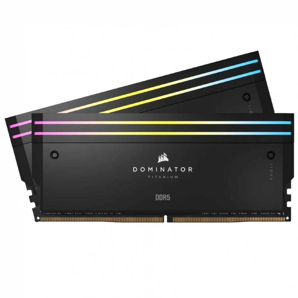 DDR-5 DIMM 48GB/7200MHz Corsair Dominator Titanium, 2x24GB Kit, CL36-46-46-116, 1.4V, Black, BOX