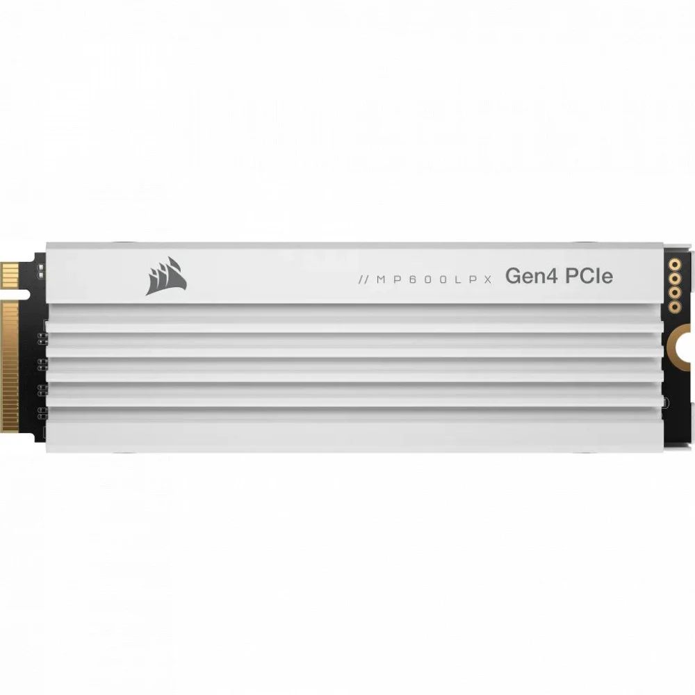 SSD M.2 PCIe 1 TB Corsair MP600 PRO LPX, CSSD-F1000GBMP600PLPW, PCIe 4.0 x4, NVMe, white
