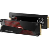 Samsung SSD 990 PRO, 4000GB, M.2(22x80mm), NVMe 2.0, PCIe 4.0 x4, V-NAND TLC, R/W 7450/6900MB/s, IOPs 1 400 000/1 550 000, DRAM buffer 4096MB, TBW 2400, DWPD 0.33, with Heatsink (12 мес.)