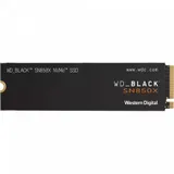 Твердотельный накопитель/ WD SSD Black SN850X, 2000GB, M.2(22x80mm), NVMe, PCIe 4.0 x4, 3D TLC, R/W 7300/6600MB/s, IOPs 1 200 000/1 100 000, DRAM buffer 2048MB, TBW 1200, DWPD 0.3