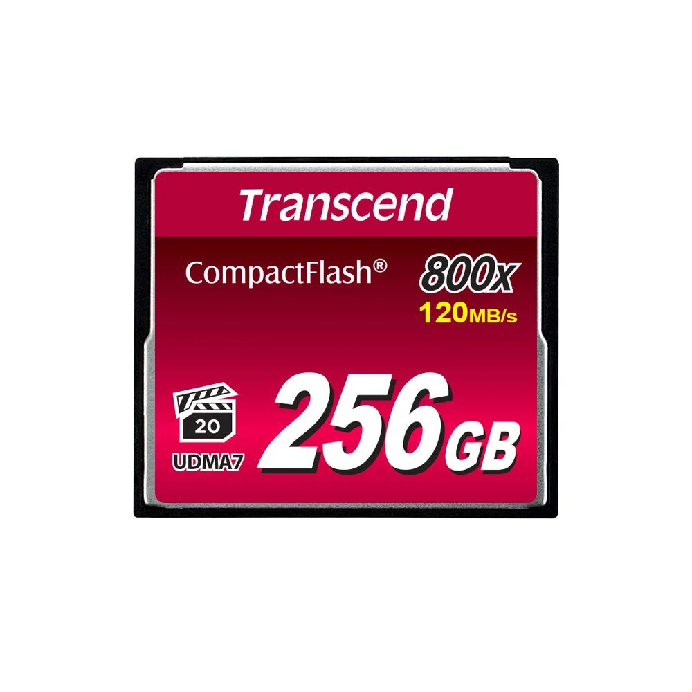 Флеш карта CF 256GB Transcend, 800X