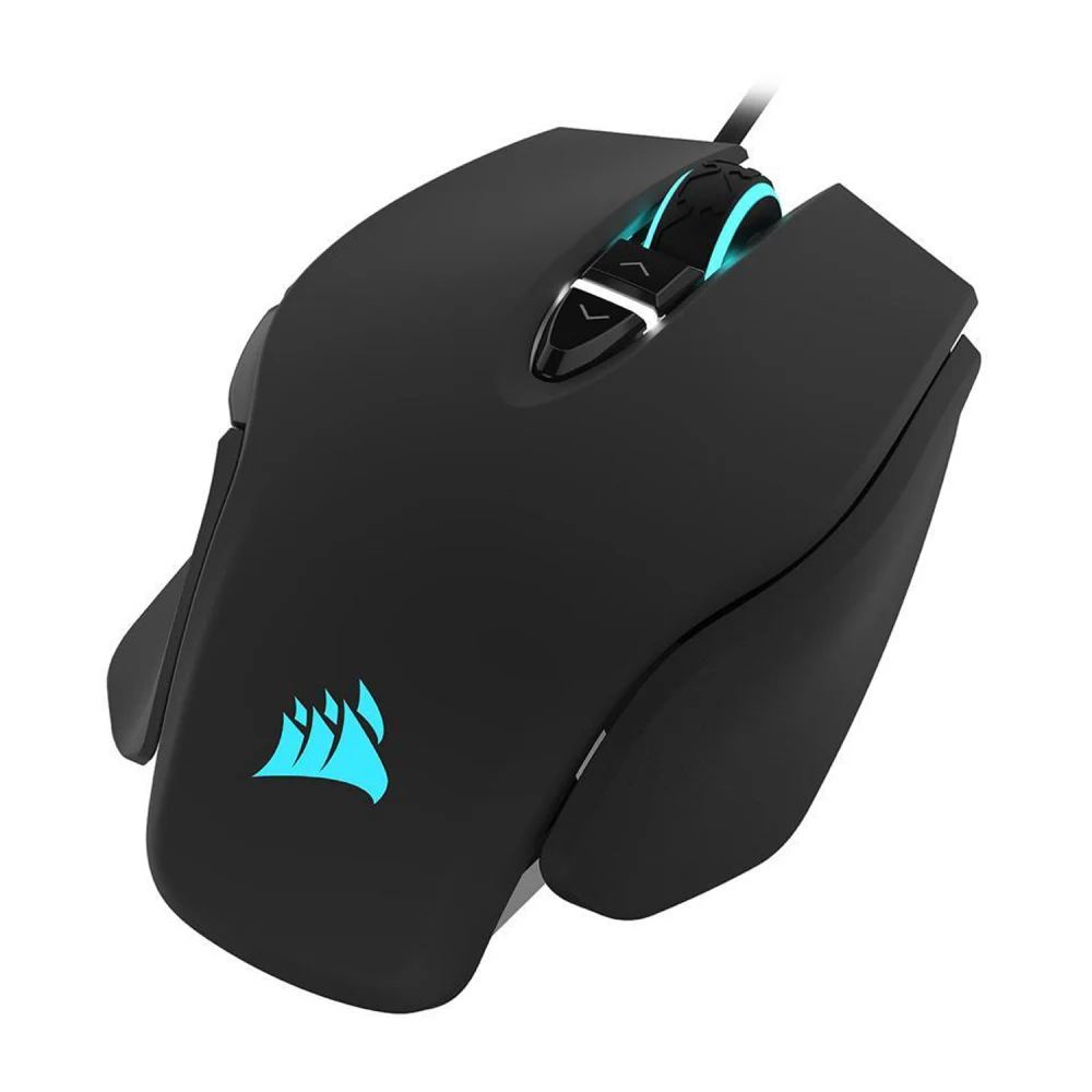 Corsair M65 RGB ELITE Tunable FPS Gaming Mouse, Black, Backlit RGB LED, 18000 DPI, Optical (EU version)