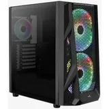 Kорпус Aerocool Gladiator Duo-G-BK-v1,ATX/Micro ATX,USB 2*3.0,HD-Audio+Mic, Кулер 3*12см ARGB,Без Б/П, Чёрный