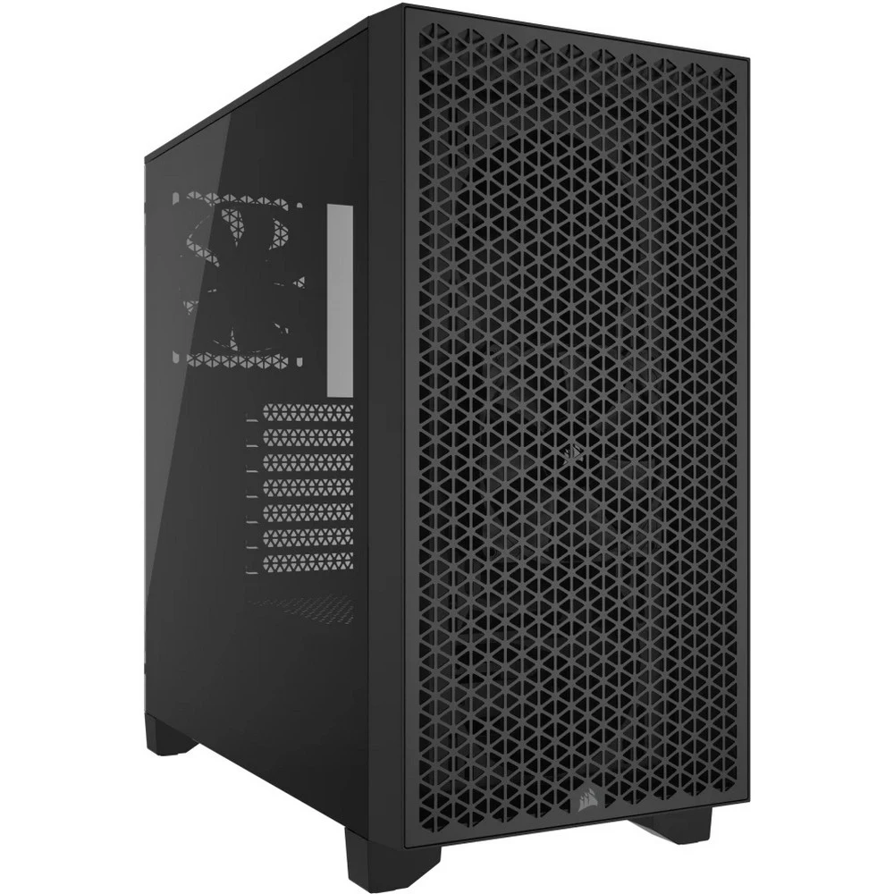 Корпус Corsair 3000D Airflow, Midi Tower, ATX, E-ATX, Black, 2x3.5"/2x3.5", 2xUSB3.0