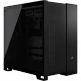 Корпус без блока питания/ Case Corsair 6500D Airflow, Midi-Tower, TG, no fan, 4xUSB-A 3.2, 1xUSB 3.2 Type-C, E-ATX, ATX, mATX, mITX Black