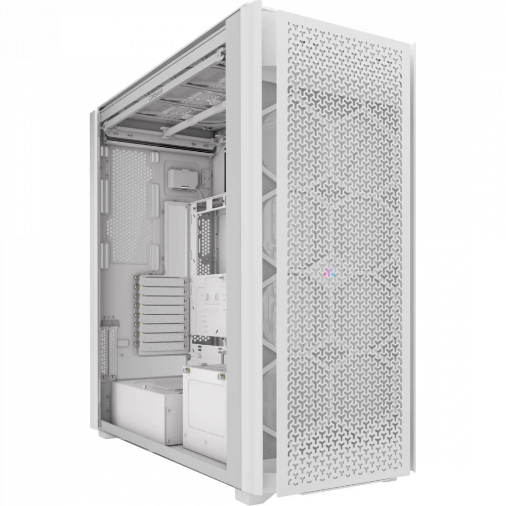 Корпус без блока питания/ Case Corsair iCUE LINK 9000D Airflow, Full-Tower, TG, no fan, 4xUSB-A 3.2, 2xUSB 3.2 Type-C, SSI-EEB, E-ATX, ATX, mATX, mITX White