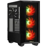 Корпус Lian-Li Lancool III RGB черный без БП ATX 10x120mm 3x140mm 2xUSB3.0 audio bott PSU
