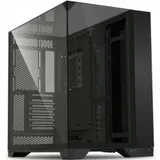 Корпус Lian Li O11 Vision, Mid Tower, E-ATX, Black, 2x3.5"/3x2.5" HDD, 3xUSB, Mic+Audio