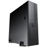 Slim Case Powerman EL555 Black PM-450TFX,80+Bronze U3.0*2+U2*2+2*combo Audio: fan 9cm intrusion switch mATX, Mini-ITX