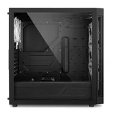 Корпус ПК без БП Sharkoon TG6M RGB <ATX, 3x3.5, 4x2.5, 2xUSB 3.0, 2xUSB2.0, Audio, 452*215*465mm>