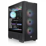 Компьютерный корпус, Thermaltake, S380 TG ARGB, CA-11K-00M1WN-00, ATX / Micro ATX / Mini ITX, 2*3.5"/2*2.5", Высота кулера до 180 мм, Длина VGA до 400 мм, 536 x 238 x 485 мм, Без Б/П, Черный
