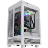 Компьютерный корпус, Thermaltake, The Tower 100 Snow, CA-1R3-00S6WN-00, SPCC, Tempered Glass*3, Mini-ITX, USB 3.2 (Gen 2) Type-C x 1, USB 3.0 x 2, 1 х 120 мм (верхн.панель), 1 х 120 мм (задн.панель)