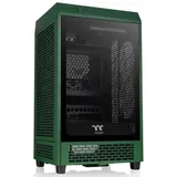 Компьютерный корпус, Thermaltake, The Tower 200 Racing Green, CA-1X9-00SCWN-00, Mini Tower, Mini-ITX, USB 3.0*2/Type C*1, HD-Audio+Mic, Кулер 2*140 мм, Высота процессорного кулера до 200 мм, Длина V