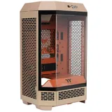 Корпус Thermaltake The Tower 300 Gravel Sand, Micro Tower, mITX, Brown, 3x3.5"/3x2.5"HDD, Mic+Audio