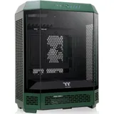 Компьютерный корпус, Thermaltake, The Tower 600 Green, CA-1Z1-00MCWN-00, Mid Tower, ATX / M-ATX / M-ITX, Type-C*1, USB 3.0*4, HD+Audio*1, 2*140мм вентиляторы, Высота процессорного кулера до 210мм, Д