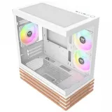 Компьютерный корпус, Thermaltake, View 170 WS ARGB Snow, CA-1Z4-00M6WN-WS, m-ATX/m-ITX, 1*3.5"/2*2.5", Высота кулера до 160 мм, Длина VGA до 340 мм, 438 x 214 x 381.4 мм, Без Б/П, Белый
