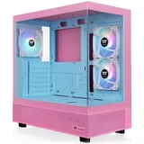 Компьютерный корпус, Thermaltake, View 270 Plus TG ARGB Bubble Pink, CA-1Y7-00MAWN-00, Mid Tower, ATX/M-ATX/Mini ATX, USB3.0*2, HD-Audio, 3*120мм ARGB Lite fan, Высота кулерного процессора 166мм, Дл
