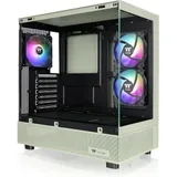 Компьютерный корпус, Thermaltake, View 270 Plus TG ARGB Matcha Green, CA-1Y7-00MEWN-01, Mid Tower, ATX/M-ATX/Mini ATX, USB3.0*2, HD-Audio, 3*120мм ARGB Lite fan, Высота кулерного процессора 166мм, Д