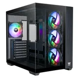 Корпус Thermaltake View 380 TG ARGB черный без БП ATX 6x120mm 2x140mm 1x200mm 2xUSB3.0 audio bott PSU