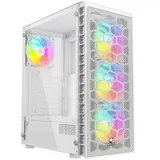 Корпус Wintek Energy JX188-11-M-W TG, Mid Tower, ATX, White, 2x3.5"/2x2.5" HDD, 2xUSB, 1xUSB3.0