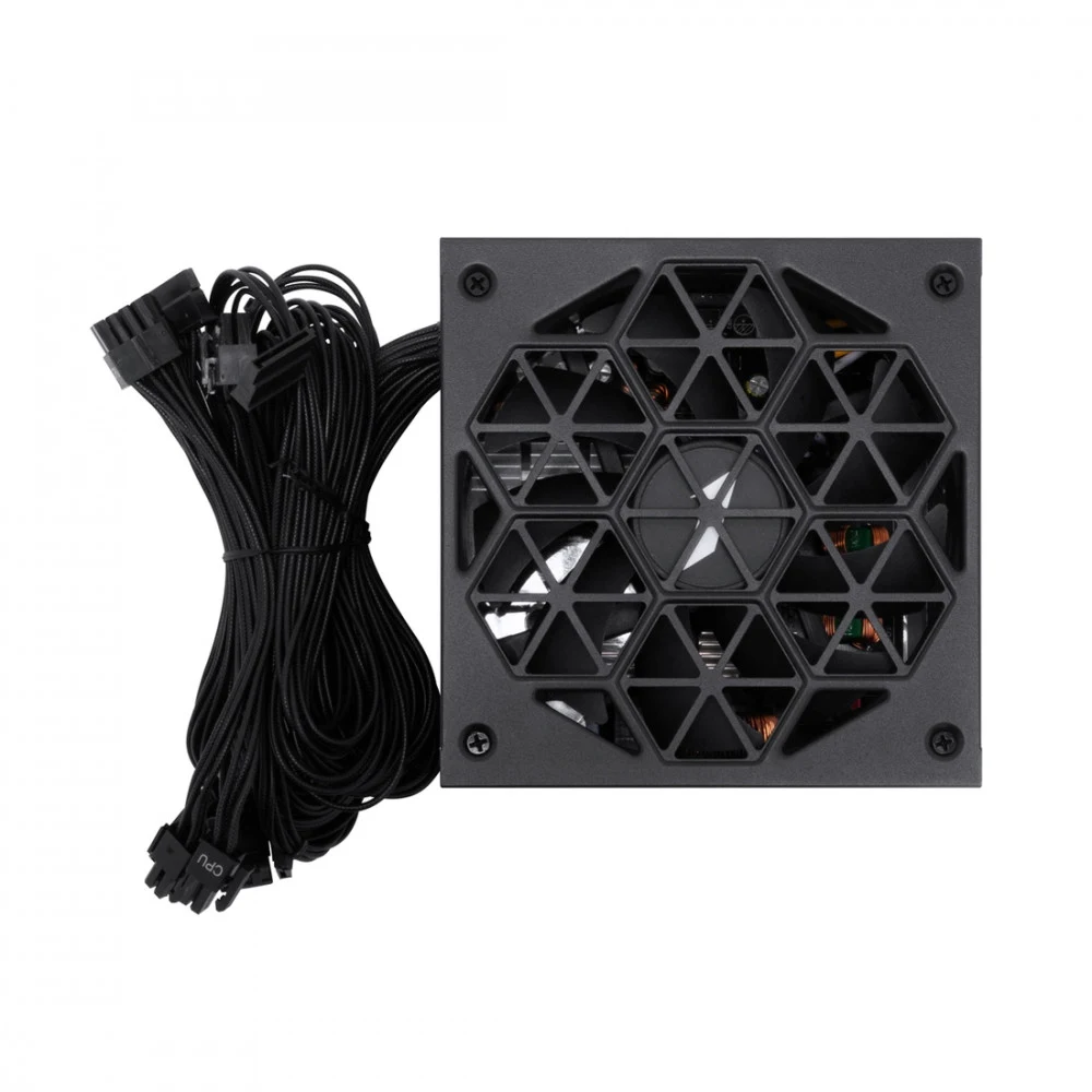 Блок питания, 1STPLAYER, ACK Gold 850W, HA-850W-BA2-BK, 850W, ATX, 80 PLUS® Gold, 20+4 pin, 4+4pin, 2*Sata, 3*PCI-E 6+2 pin, 1*PCI-E 12+4 pin, Вентилятор 14см, 145х150х86мм, Черный