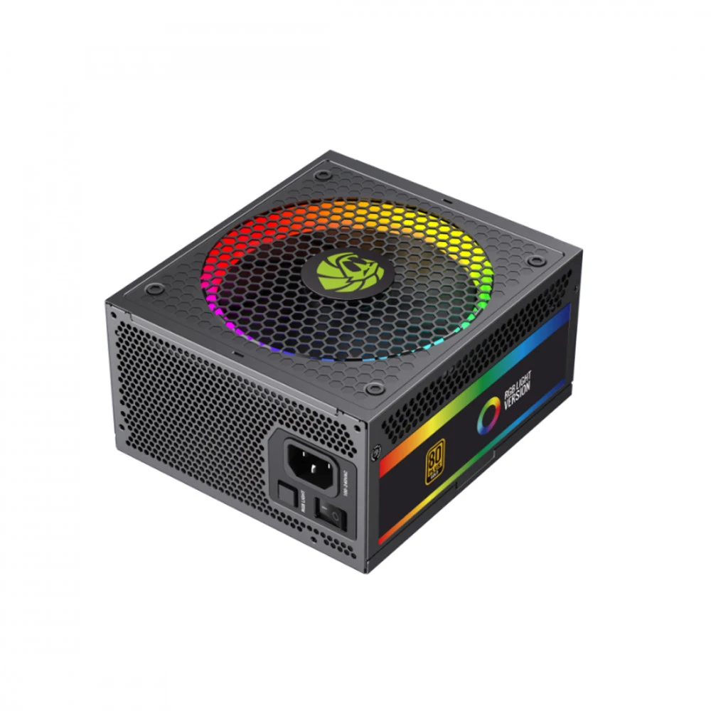 Блок питания, Gamemax, RGB-Smart 750 PRO, 2141-0750B0026, 750W, Gold, ATX3.1, APFC, 20+4 pin, 2*4+4pin, 8*Sata, 3*Molex, 3*PCI-E 6+2 pin, 1*PCI-E 12+4pin, Modular, Вентилятор 14см, 165*150*86 см, Че