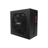 Блок питания, Huntkey, GX850M, 850W, ATX 3.1, Gold, APFC, 20+4 pin, 2*4+4pin, 4*Sata, 3*Molex, 2*PCI-E 6+2 pin, 1*12V-2X6, Модульный, Вентилятор 12см, Кабель питания, Чёрный