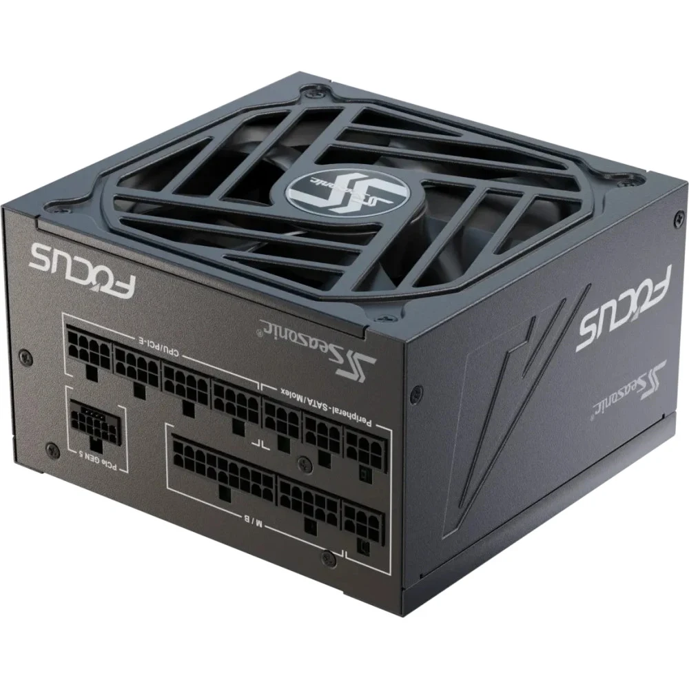 Блок питания Seasonic ATX 750W Focus GX-750 80+ gold (20+4pin) APFC 135mm fan 10xSATA Cab Manag RTL [GX-750 V4 SRP-FGX751-A5A32SF]
