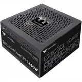 Блок питания, Thermaltake, Toughpower PF1 650W, PS-TPD-0650FNFAPE-1, 650W, ATX, APFC, 80 PLUS Platinum, 24 pin, 2*4+4pin, 9*Sata, 4*Molex, 4*PCI-E 6+2 pin, Вентилятор RGB 12 см, Кабель питания, Чёрн