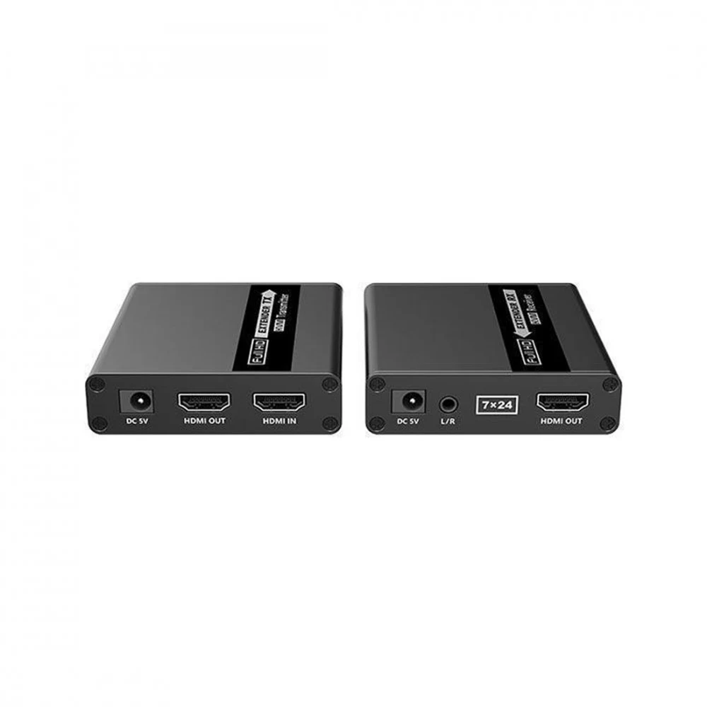 Удлинитель HDMI, Lenkeng, LKV223KVM, (4K, 40m)