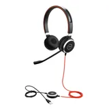 Гарнитура, Jabra, 6399-823-109, Jabra EVOLVE 40 MS Stereo, Проводная, USB 2.0/3.0, 3.5mm jack, -10°C to + 50°C, регулятор громкости