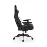 Игровое компьютерное кресло, Aerocool, CROWN Pro Racer White, Искусственная кожа PU AIR, (Ш)65*(Г)70*(В)122 (132) см, Черно-Белый