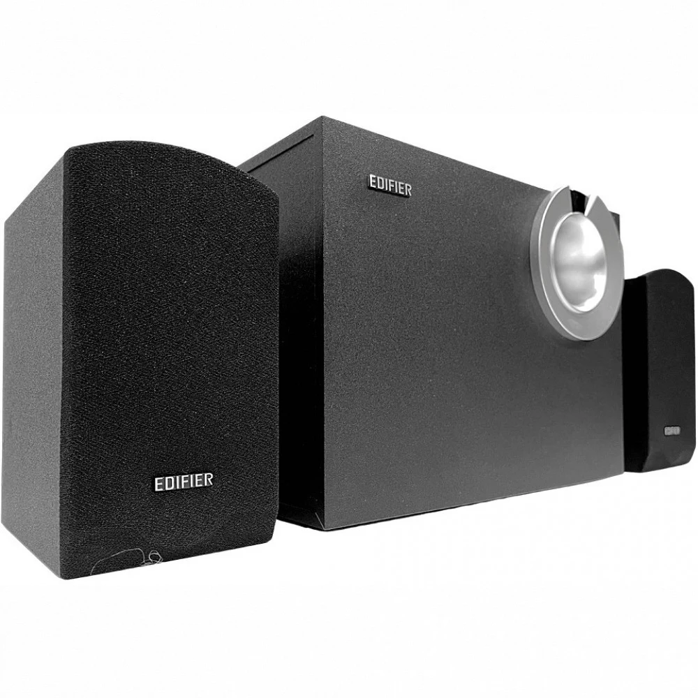 Акустическая система, Edifier, M206BT, 2.1, Bluetooth 5.0, AUX, USB, MDF, 34Вт, 20 Гц - 20 кГц, >85 дБ, Черный