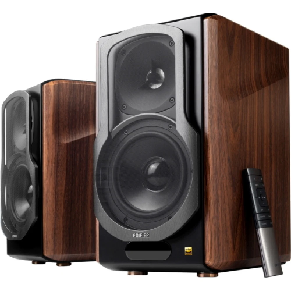 Акустическая система Bluetooth Edifier S2000MKIII Brown &lt 2.0, RMS 130Вт, 45Гц-30кГц, BT, Пульт&gt