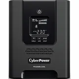 Источник бесперебойного питания, CyberPower, PR3000ELCDSL, Мощность 3000ВА/2700Вт, PR-серия, Линейно-интерактивный, Напольный, ЖК/Smart/USB, Диапазон работы AVR: 151-296 В, Бат.1 шт., Вых: 1xSchuko/