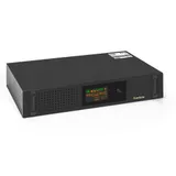 Exegate EX293851RUS ИБП ExeGate ServerRM UNL-2000.LCD.AVR.2SH.3C13.USB.2U 2000VA/1200W, Color LCD, AVR, 2*Schuko+3*C13, USB, 2U, установка в стойку, Black