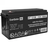 Аккумуляторная батарея ExeGate DT 12150 (12V 150Ah, под болт М8)