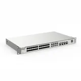Reyee 24-Port SFP L2+ Managed Switch, 24 SFP Slots, 8 Gigabit RJ45 Combo Ports,4 *10G SFP+ Slots,19-inch Rack-mountable Steel Case, Static Routing