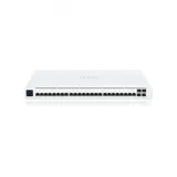 Сетевой коммутатор, Ubiquiti, UISP-S-Pro, UISP Switch, управляемый L2, 24 порта 100/100/1000 Mbps RJ-45 (LAN1–16 с пассивным PoE 27В), uplink/downlink, сенсорный ЖК-дисплей, Passive PoE, бюджет 220В